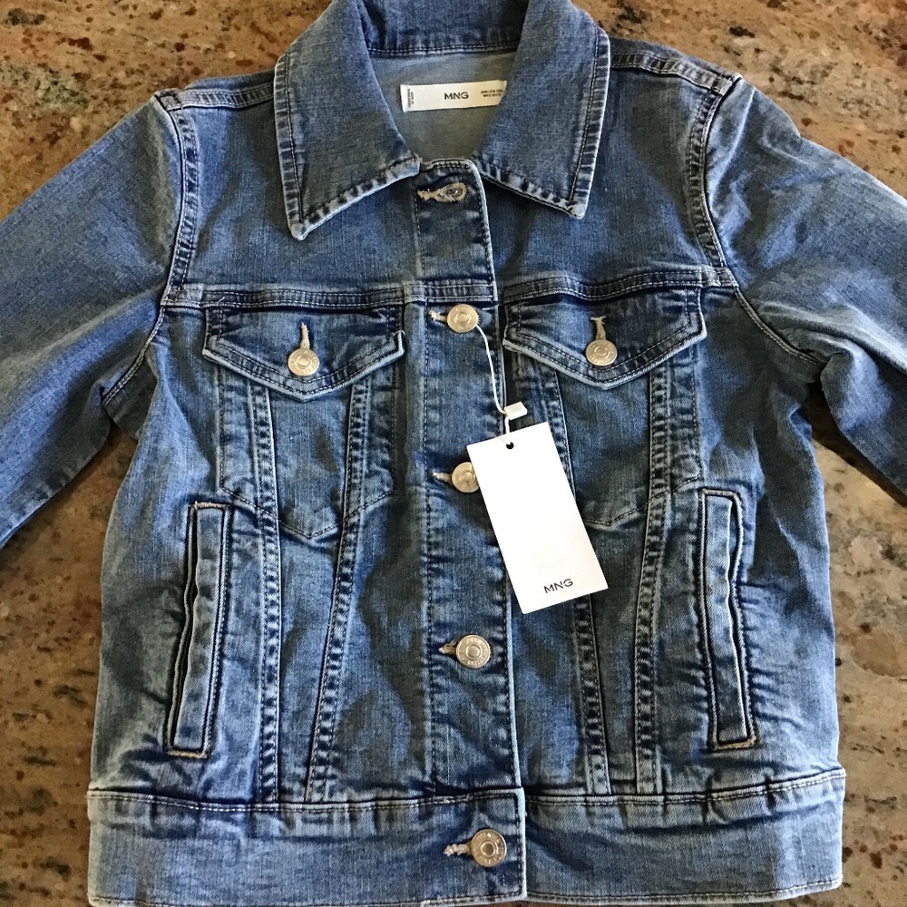 NWT MANGO DENIM JACKET